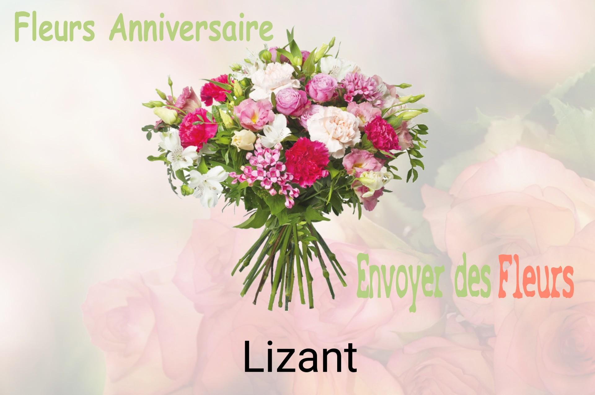 Bouquet de fleurs d’anniversaire livré à Lizant
